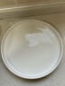 华青格西餐盘10英寸牛排盘子碟子1只装包边设计餐具烘焙餐盘高温釉下彩 晒单实拍图