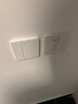 领普科技智能无线遥控开关KE1 单控变双控场景开关 已接入米家APP 三键白 实拍图