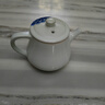 陶迷（TAOMI）茶壶单壶陶瓷泡茶壶家用白瓷汝窑开片可养功夫茶具茶水分离沏茶壶 富贵花开茶壶 200ml 101mL(含)-200mL(含) 实拍图