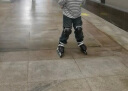 美洲狮（COUGAR）轮滑鞋成人溜冰鞋直排平花男女花式滑冰旱冰鞋超舞者MZS307C 黑色（脚背高建议选大一码） 41 实拍图