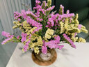 爱满（AIMAN）云南鲜花干花花束勿忘我情人草组合满天星客厅真花插花家居摆设 黄  粉勿+草  【含圆花篮】 实拍图
