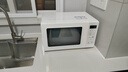美的（Midea）变频小清新微波炉 液晶屏幕 磨砂面板 小型20L家用 PM2002 纯白 实拍图