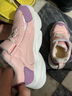 巴布豆（BOBDOG）女童鞋运动鞋秋冬季新款儿童加绒二棉老爹鞋女中大童鞋子 嫩粉/藕荷紫 31 适合脚长19.0cm 实拍图