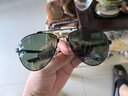 保圣(prosun)男高清太阳镜女金属蛤蟆镜墨镜司机驾驶镜PS7006 模特款C10 镜框砂黑/镜片绿片 实拍图