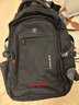 SWICKY瑞驰双肩包男背包大容量出差旅行笔记本电脑包高中大学生书包 黑色（68%的人选择） 大号【升级容量5-7天出行】 实拍图