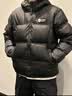 熊猫泡泡户外羽绒服女短款700蓬保暖鸭绒面包服男防泼水抗寒加厚外套 [1.0]85绒,幻影黑,男女同款,女拍小一码 XL 实拍图