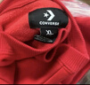 Converse匡威男童卫衣春秋新款上衣女大童套头打底衫加绒长袖红色儿童卫衣 探戈红-春秋毛圈 24批春秋 160 /76 【建议身高152-158cm】 实拍图