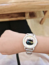 歌莉侑（GCCLIYO）手表女学生初高中轻奢小众高级感可爱女生石英腕表送女孩生日礼物 奶杏 耳机猫【赠礼盒】 实拍图
