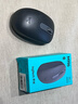 罗技（Logitech）M196 无线蓝牙鼠标 办公鼠标 笔记本商务办公家用 小巧便携 对称手型 石墨灰 实拍图