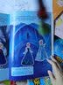 冰雪奇缘2双语手工贴纸书（套装共2册）艾莎公主换装贴纸 实拍图