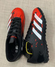 WEJIESS足球鞋男碎钉TF训练鞋成人男女童大中小学生比赛中考皮面胶底碎粒 228黑红碎钉 41 球袜+护板+鞋袋 实拍图