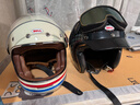 BELL复古头盔BULLITT布利特男女赛车骑行碳纤维安全四季摩托机车全盔 Bullitt-复古红蓝条纹【新配色】 XL码(适合57-58cm头围) 实拍图