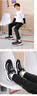 Skechers斯凯奇儿童ICONIK熊猫鞋老爹鞋复古潮款儿童鞋舒适熊猫鞋8701646L 巧克力酱 /BKW 30 实拍图