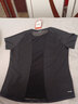 李宁（LI-NING）短袖女T恤运动上衣健身瑜伽服透气网纱短袖跑步上衣黑2XL/185 实拍图