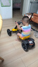 ZHIO免安装儿童卡丁车电动四轮车可折叠可坐人2-6便携儿童玩具车礼物 【顶配】黄色加长款+双电瓶+遥控 实拍图