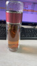 茶宝（CHABAO）女士茶水分离泡茶杯双层玻璃水杯女便携可爱少女花茶过滤网红杯子 女皇金420ml 加厚款【带杯刷杯套】 实拍图