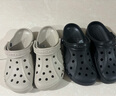 CROCS卡骆驰洞洞鞋贝雅男鞋女鞋轻便耐磨一脚蹬拖鞋休闲鞋|10126 卵石色-2V3 44 (280mm) 实拍图