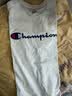 Champion草写logo纯色圆领短袖T恤 白色 GT23H-Y06794-045 实拍图