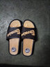 回力防滑凉拖鞋男 夏季软底户外休闲凉鞋女 厚底浴室冲凉洗澡拖鞋 棕色 40 实拍图