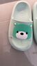 朴西儿童拖鞋室内居家浴室防滑外穿2025男女童夏季新款小熊凉拖鞋 薄荷绿 【萌趣小熊造型】 28  -29 (190mm) 实拍图