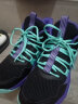 特步（XTEP）儿童童鞋男女童缓震耐磨实战篮球鞋 黑/紫外光 37码 晒单实拍图