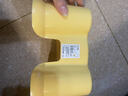 温鑫福加厚小凳子塑料椅子换鞋凳家用小板凳儿童矮凳沙发穿鞋凳成人圆凳 小号黄色 底部带防滑垫 实拍图