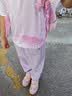 361°童装儿童长裤夏季男女童3-14岁透气空调裤 紫101 实拍图
