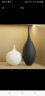 贝汉美（BHM）现代简约轻奢总经理领导办公室摆件工艺品高端创意客厅书房装饰品 拉丝花瓶一对 实拍图