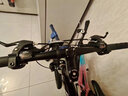 凤凰（Phoenix）山地自行车24/27速山地车26寸三套密封轴承碟刹新款公路越野男女 24寸-黑骑士 十刀一体轮 30速顺泰【三套密封轴承】 实拍图
