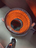 骆驼（CAMEL） 小太阳取暖器家用烤火炉办公室桌面暖脚神器台式暖风机母婴浴室小型烤火电暖器电热扇 两米线+中号速热型600W（延保2年） 实拍图