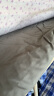 雅鹿·自由自在 床单单件夏季 被单单人学生宿舍床垫保护罩床上用品磨毛水洗床罩 115*210cm 浅灰 实拍图