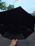 全自动雨伞成人男女双人折叠伞遮阳伞大号商务太阳伞防晒晴雨两用 简约黑【24骨全自动】 加固抗风/防晒/晴雨两用 实拍图