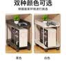 无不为台式电脑桌下主机托架托盘支架加宽可移动滑轮放置物架机箱柜底座 白色小号双层【可移动带刹车】 实拍图