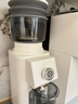 客浦CP203W电动磨豆机意式手冲家用小型全自动咖啡豆研磨机磨粉机 米白色 实拍图