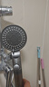 Wuzory【德国】增压花洒喷头淋浴超强大流量过滤洗澡家用止水莲蓬头套装 枪灰-增压过滤花洒三件套 五档调节丨过滤净水丨一键止水 实拍图