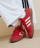 adidas「T头鞋」VL COURT复古休闲板鞋德训鞋男女阿迪达斯轻运动 浅猩红/暖香草色/黄色   38 实拍图
