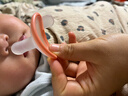 佳尔优优拇指安抚奶嘴0-3-6个月防胀新生婴儿硅胶神器气宝宝带防掉链 实拍图