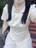 艾珠儿（Aizhuer）茶歇法式改良旗袍年轻款少女夏季2025年新款新中式禅意国风连衣裙 杏色 M 实拍图
