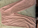 红豆居家女士220g双面纯棉精梳紧密赛络纺睡衣女家居服 微粉色 M 实拍图