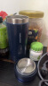 摩飞电器（Morphyrichards）电水壶 烧水壶便携式家用旅行电热水壶 随行冲奶泡茶办公室养生保温杯MR6060蓝 实拍图