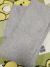 沫梵（M.fan）窗帘免打孔魔术贴遮光布简易卧室飘窗出租房小短遮阳布 浅灰色（粗麻款） 宽1.1X高1.8米 1片装 魔术贴式 实拍图