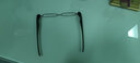 明业老花镜男女折叠便携老花眼镜时尚超轻高清树脂老人老光360度旋转 黑色（小号）+笔筒盒 250度(建议60-64岁) 实拍图