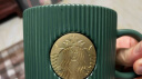 星巴克（Starbucks）墨绿色条纹女神铭牌马克杯340ml咖啡杯陶瓷杯水杯男士女士礼物 晒单实拍图