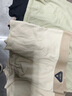 CA BRIDA轻奢品牌男士内裤男纯棉透气男生2025新款男式裆平角四角裤头 H8049【杏白+卡其灰+绿色】  L 实拍图