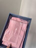 嫚熙（EMXEE） 产后收腹带剖腹顺产束缚带透气棉纱布四片交叠束腰骨盆带 粉色-100%桑蚕丝 2.0升级 常规款 XL 实拍图