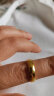 六福珠宝足金光面黄金戒指婚嫁对戒男款开口戒 计价 B01TBGR0017 约6.91克 晒单实拍图