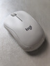 罗技（Logitech）M221 轻音鼠标 无线鼠标 办公鼠标 对称鼠标 带无线微型接收器 米白色 实拍图