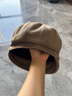 BuyYii 八角帽子女秋冬季加厚保暖贝雷帽时尚百搭韩版文艺显脸小 BLM-43摩卡色 M 可调节(54-59cm) 实拍图