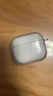 耳机保护壳 适用苹果AirPods pro保护套AirPods无线蓝牙耳机套透明保护壳TPU防摔晶透软壳 Airpods3代+Incase挂绳 实拍图