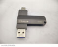 毕亚兹 64GB Type-C手机U盘 高速两用 双接口U盘 USB3.2 OTG 安卓苹果笔记本电脑通用优盘 UP-05 实拍图